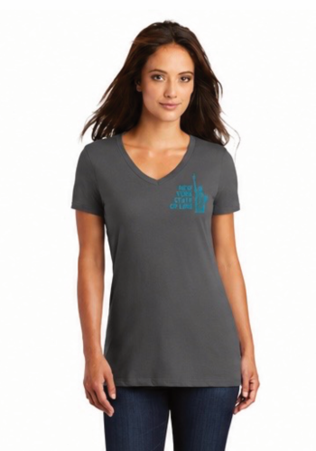 Ladies Dk V-Neck